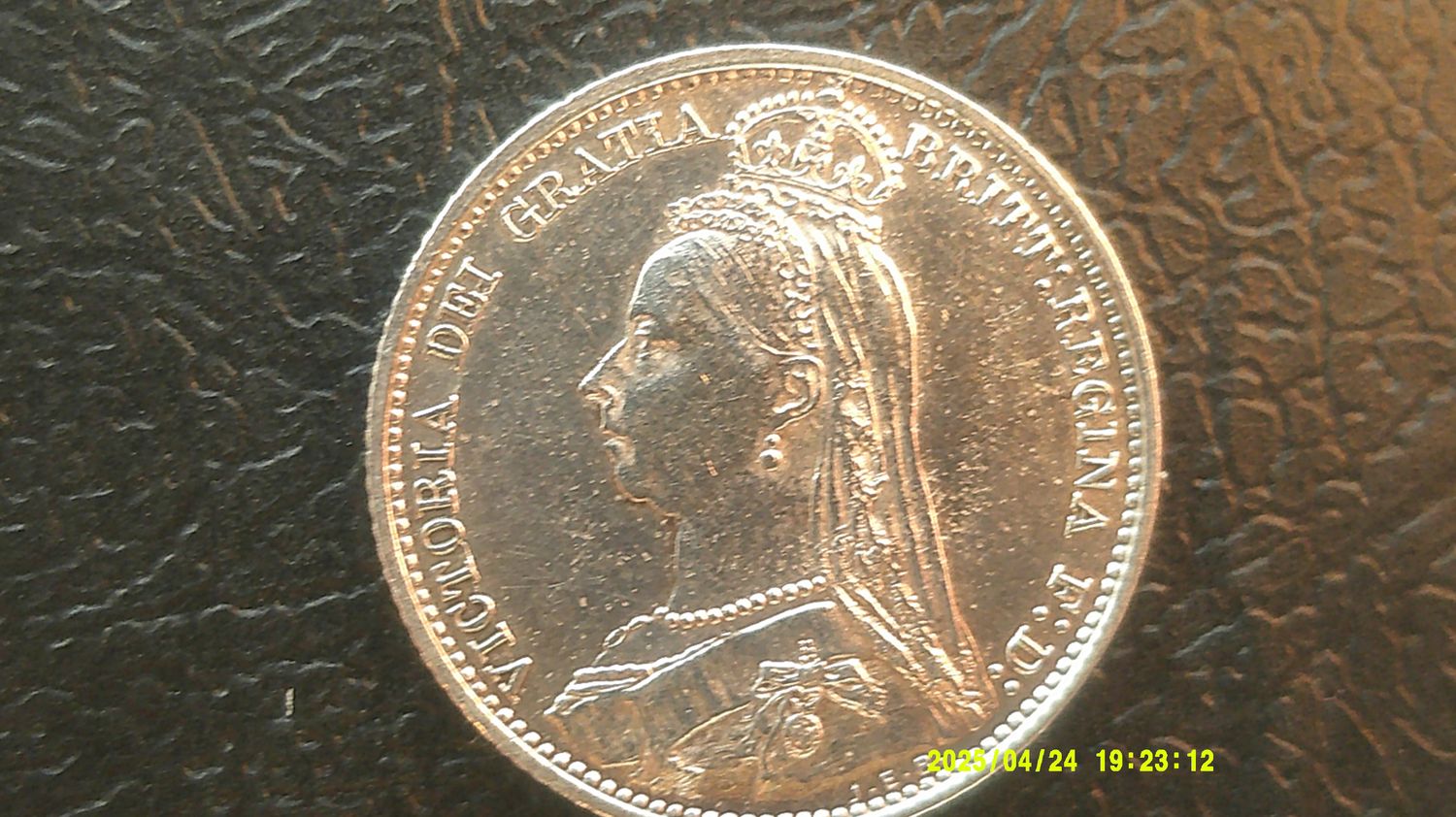 1892  -  Sixpence