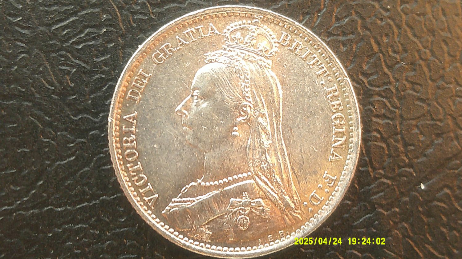 1889 - Sixpence