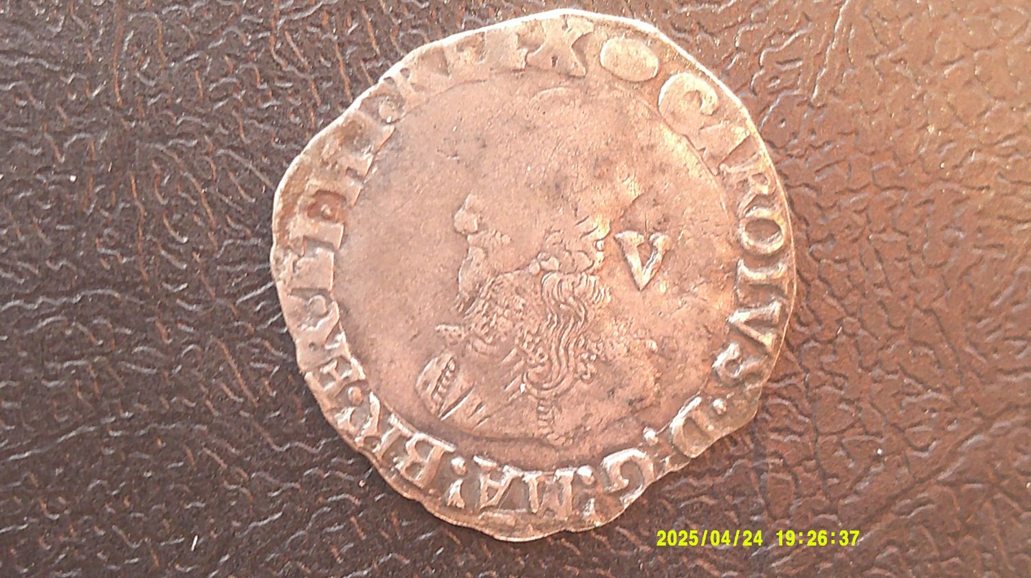 Charles I Sixpence - 1636-38