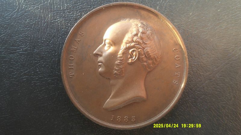 Paisley Observatoty Medal - 1883