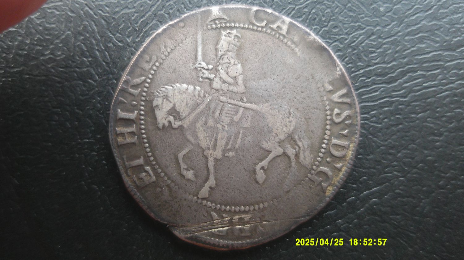 Charles I Halfcrown - 1634-35