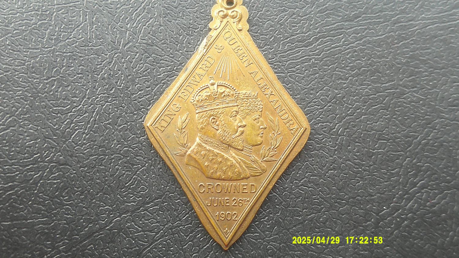 Coronation Medal Helensburgh -  1902
