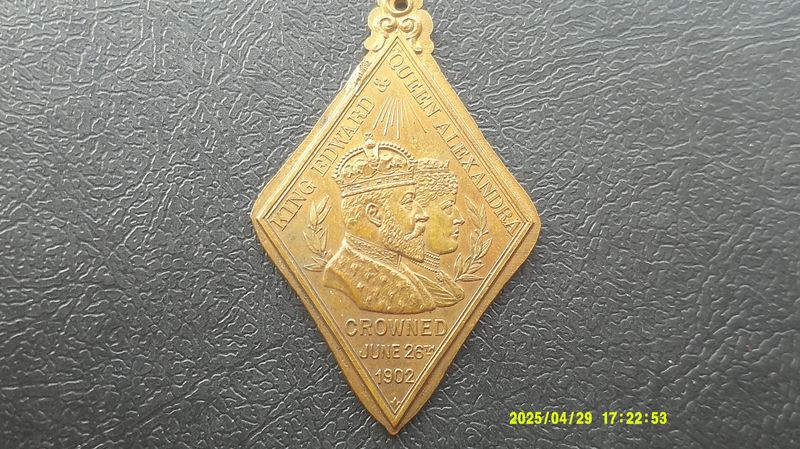 Coronation Medal Helensburgh -  1902