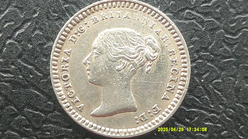 1841  -  Threehalfpence