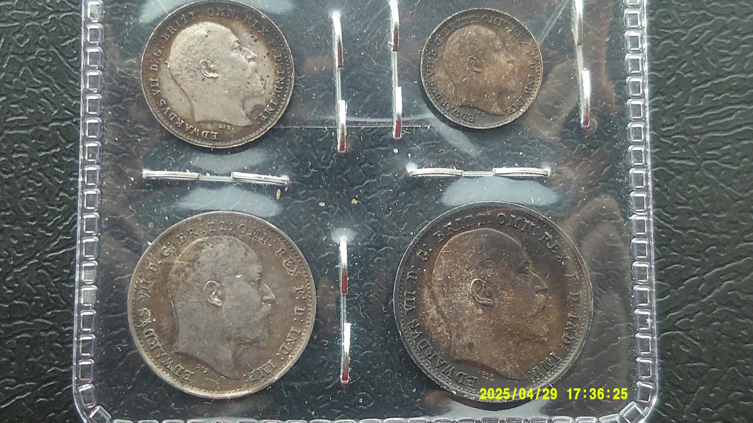 1902 Edward VII Maundy Set