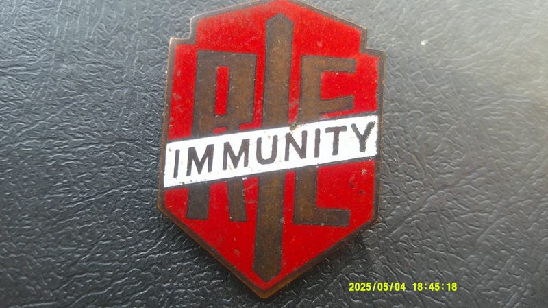 Royal Infirmary Edinburgh Immunity Badge