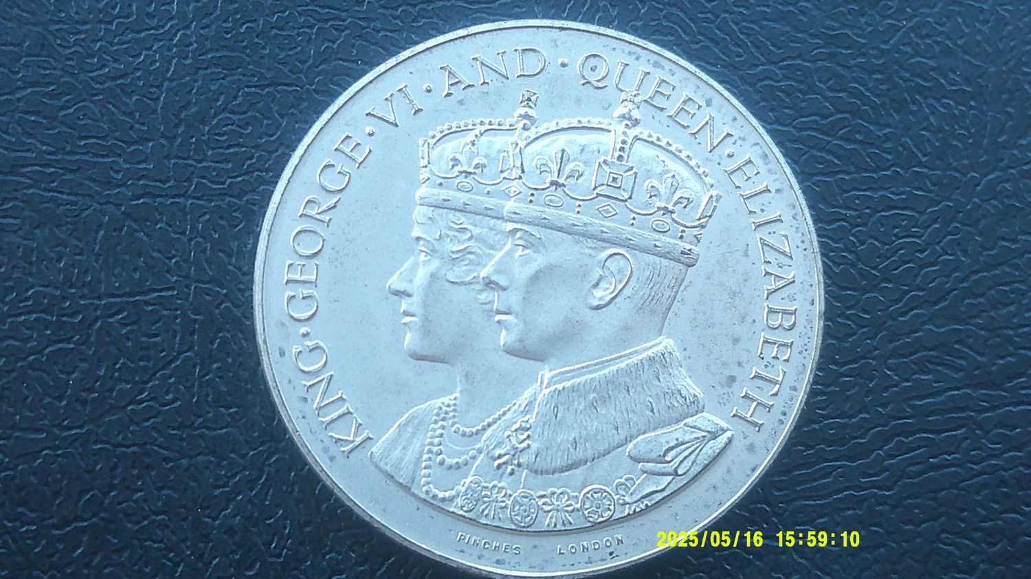 Coronation Year Silver Medal for Merit in Horticulture - 1937