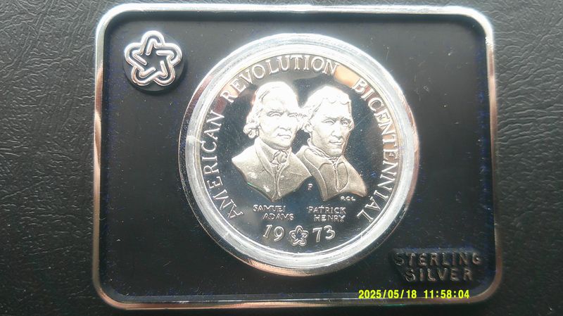 United States Silver Medal - 1973  (Bi-Centennial)