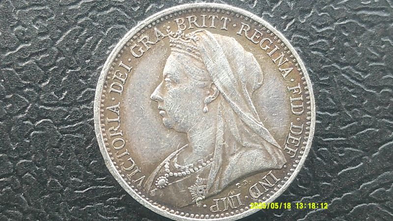 1901 - Maundy Fourpence