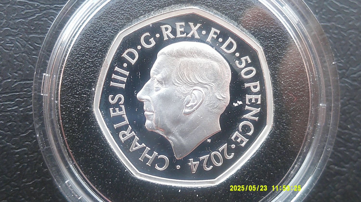 2024 - Silver Proof Piedfort Fifty Pence  (D-Day)  MRPD