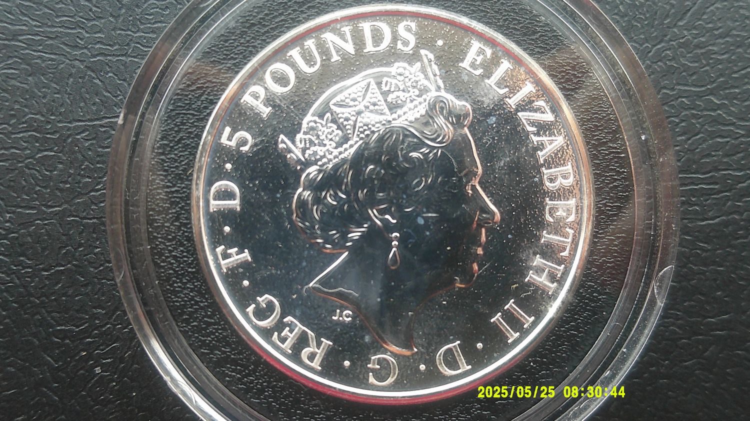 2016 - Queens Beast Silver Five Pounds (Lion of England)  PDHR