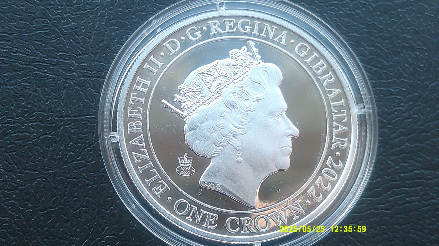 Gibraltar One Crown - 2022  (Life of Elizabeth II) MRPD1