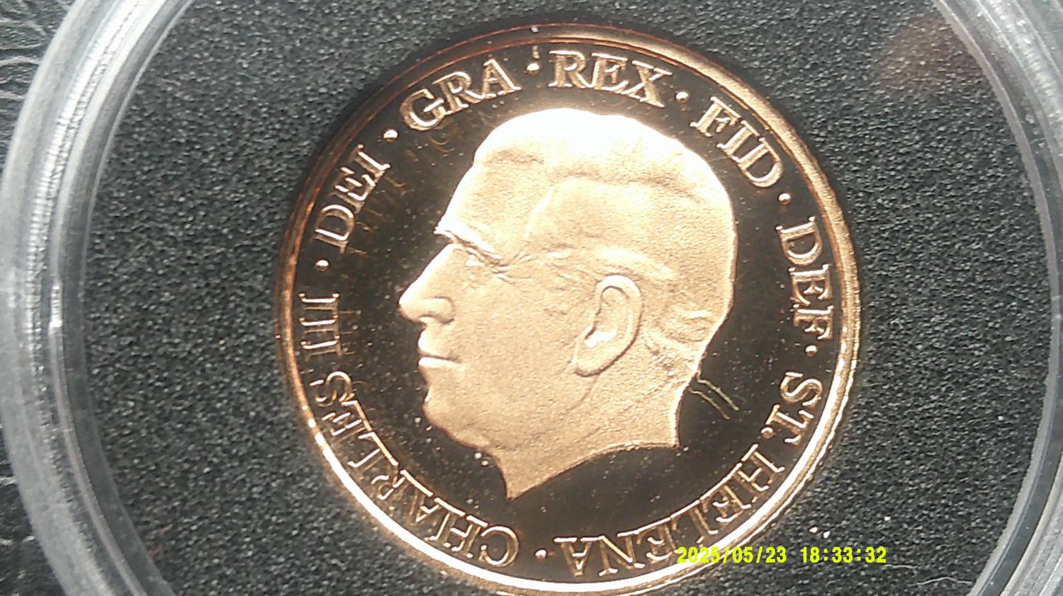 St Helena  Gold Proof Half Sovereign - 2024 (Una and the Lion) MRPD