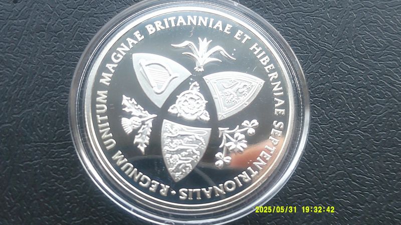 25th Anniversary Medal of Coronation 1978  (Silver) MRPD