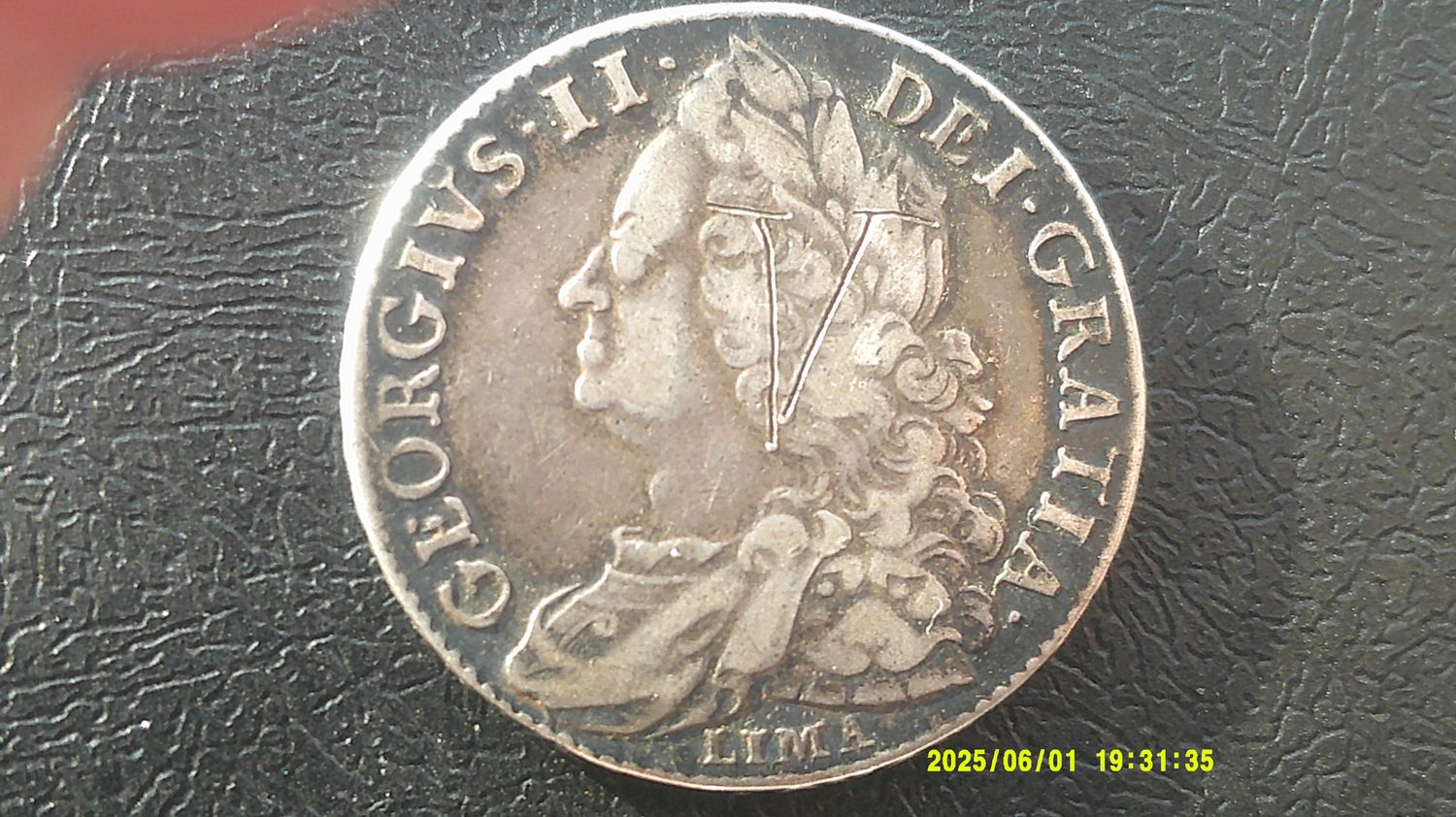 1746 Lima  -  Halfcrown