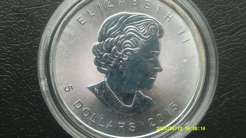 Canada 5 Dollars Fine Silver - 2015 (Maple)