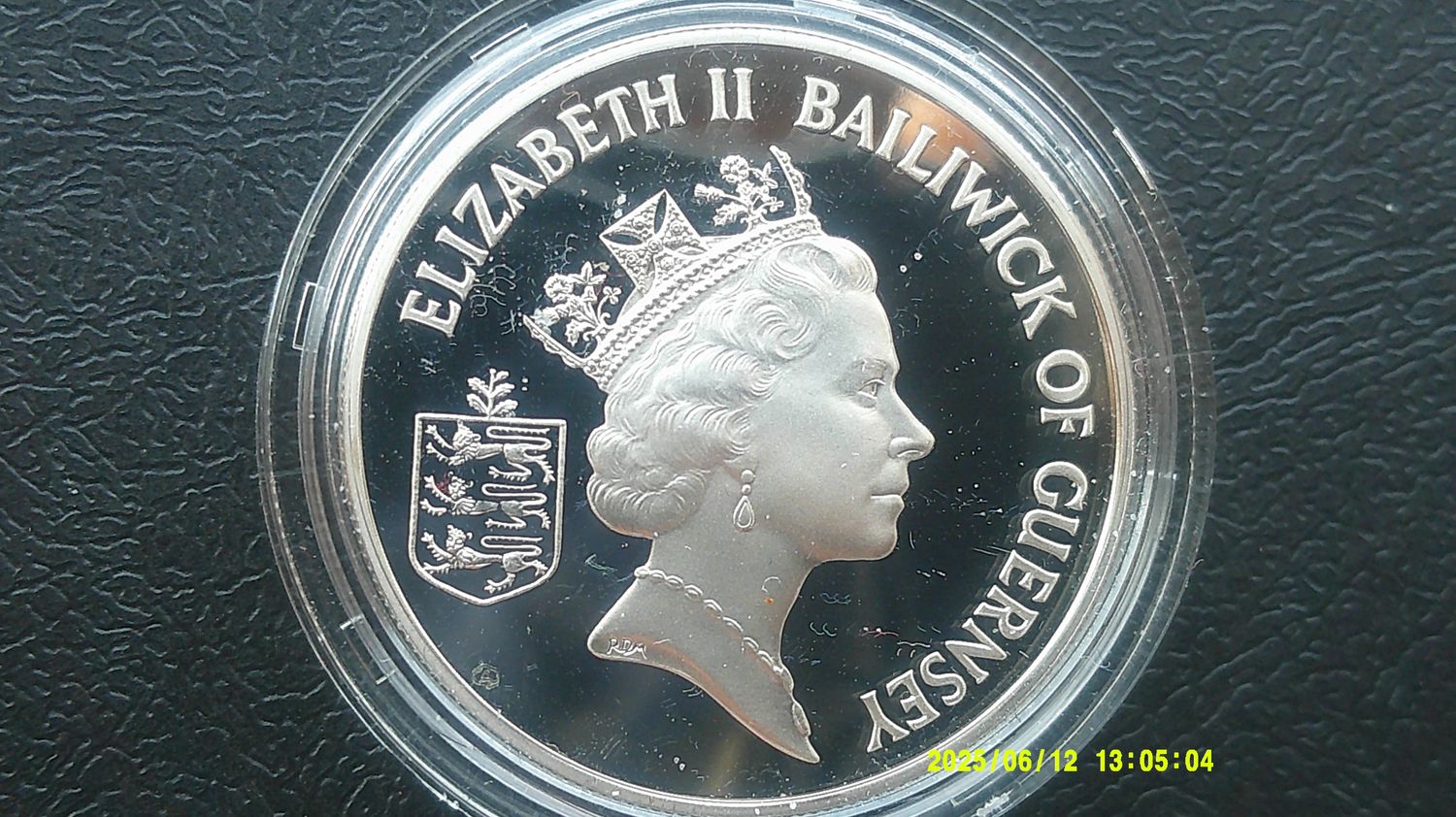 Guernsey £2 Silver Proof - 1995 (50th Anniversary of Liberation)