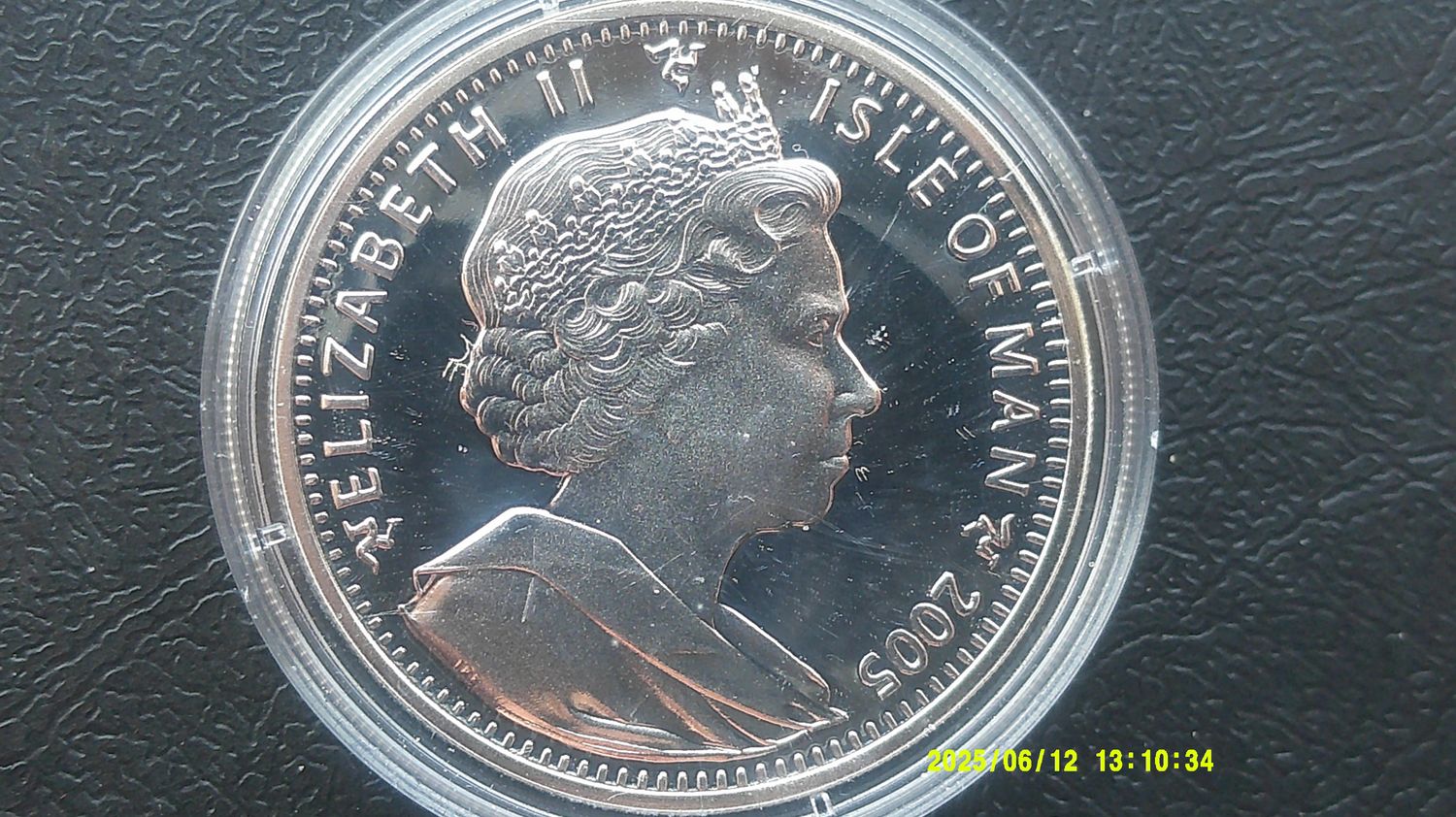 Isle of Man 1 Silver Proof Crown - 2005 (Admiral Horatio Nelson)