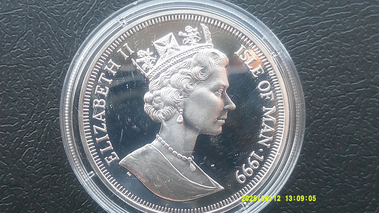 Isle of Man Silver Proof  Crown -  1999 (Life and Times of the Queen Mothert)  HRPD