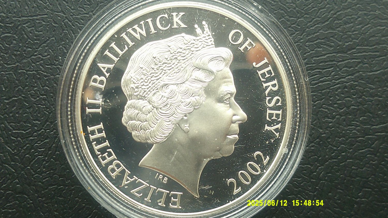 Jersey £5 Silver Proof - 2002 (Queen Mother)