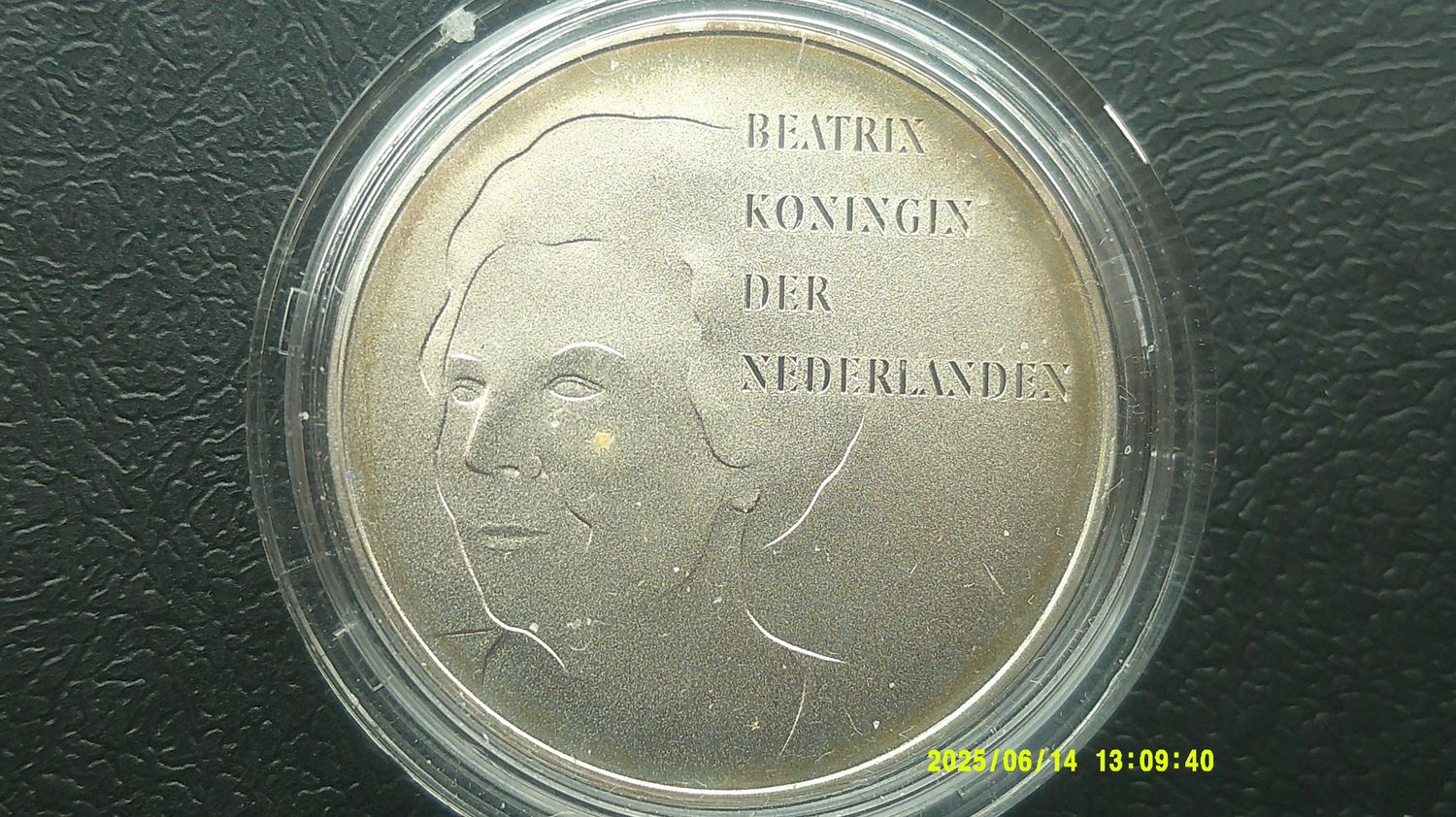 Netherlands 50 Gulden Matt Silver Proof - 1995 (Anniversary of Liberation) HRPD
