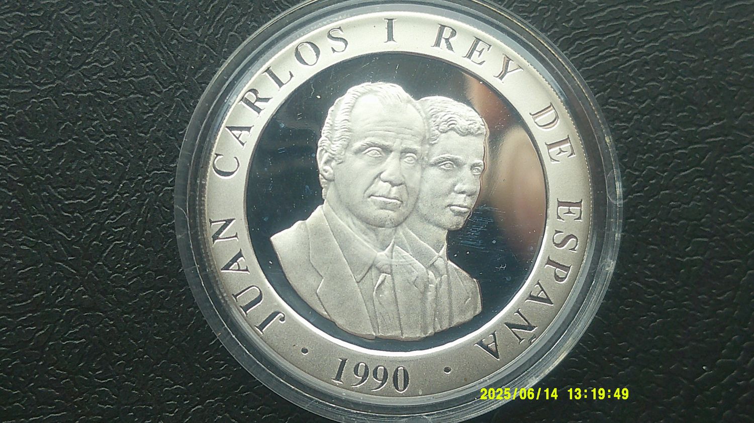 Spain 5 2000 Pesetas Silver Proof - 1992 (Olympics)