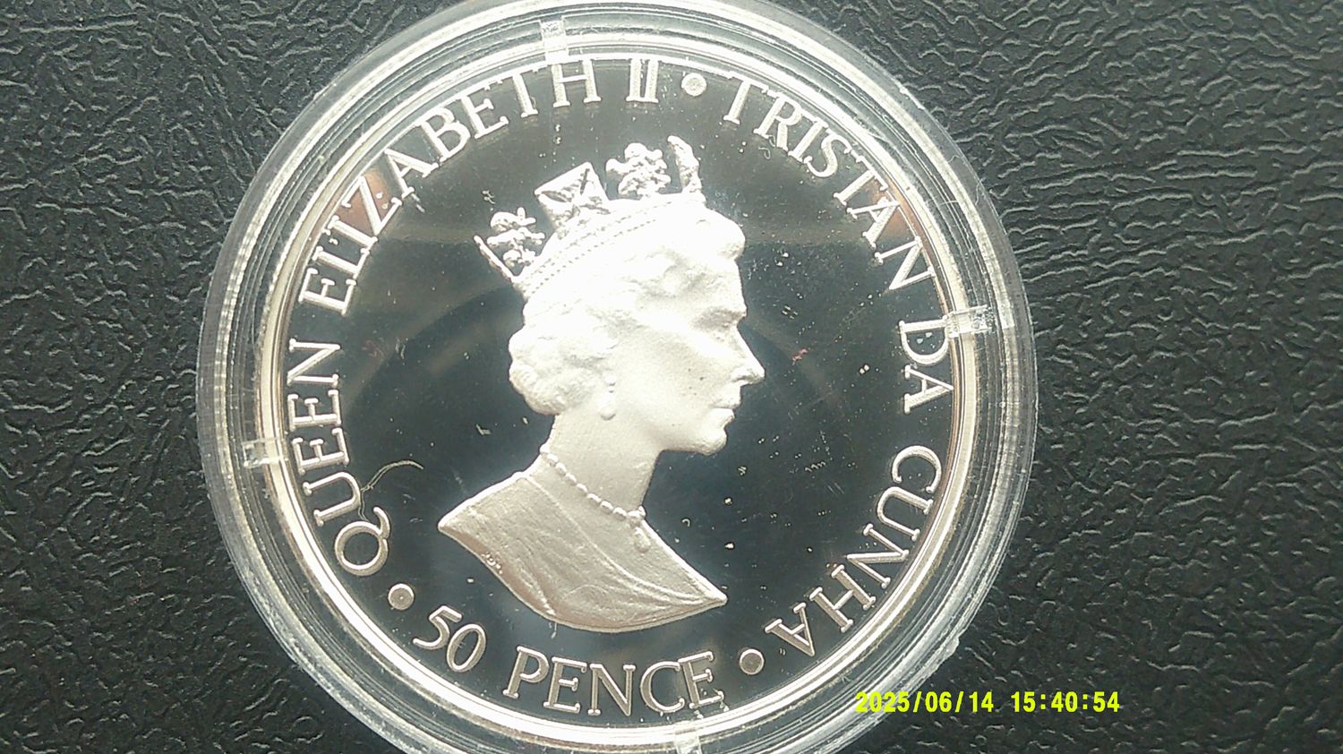 Tristan da Cunha Fifty Pence - 2000 (Queen Mothers 100th Birthday)