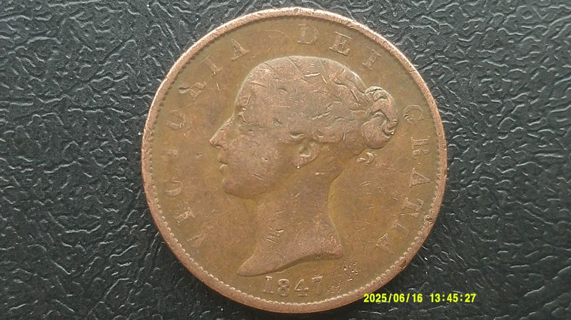 1847 Halfpenny