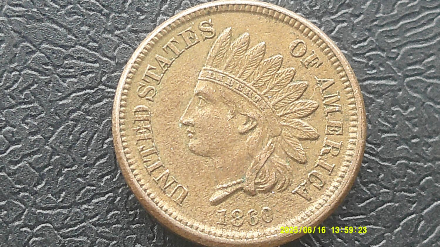 United States Cent - 1860