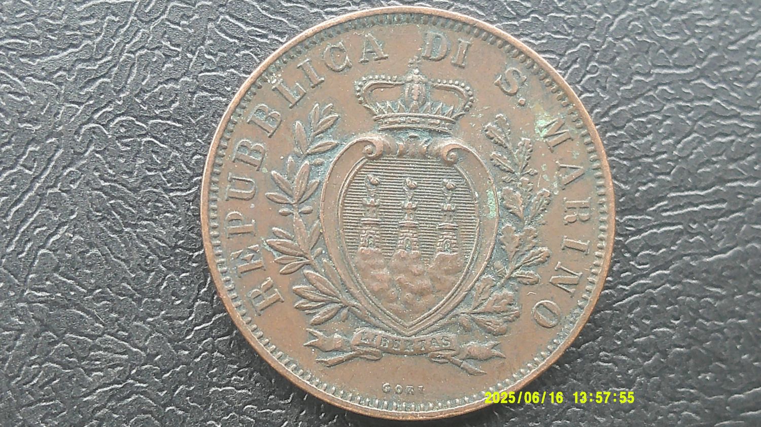 San Marino 10 Centesimi - 1894