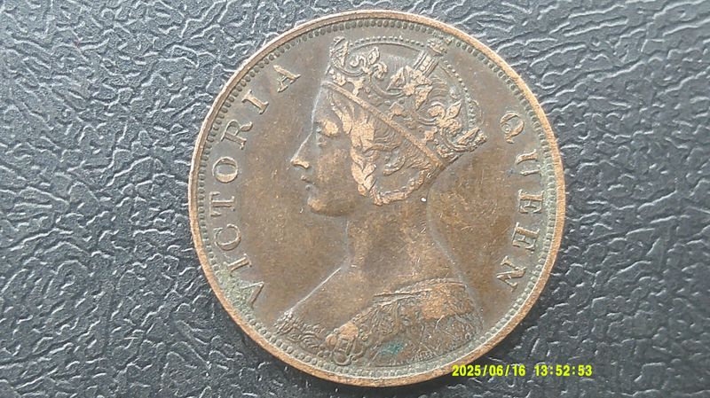 Hong Kong 1 Cent - 1876  -  1889