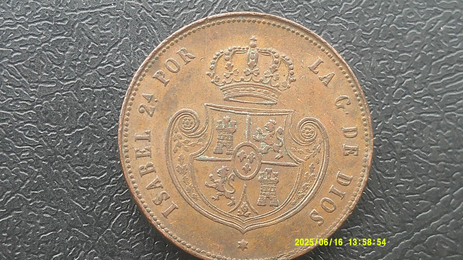 Spain Half Real - 1850