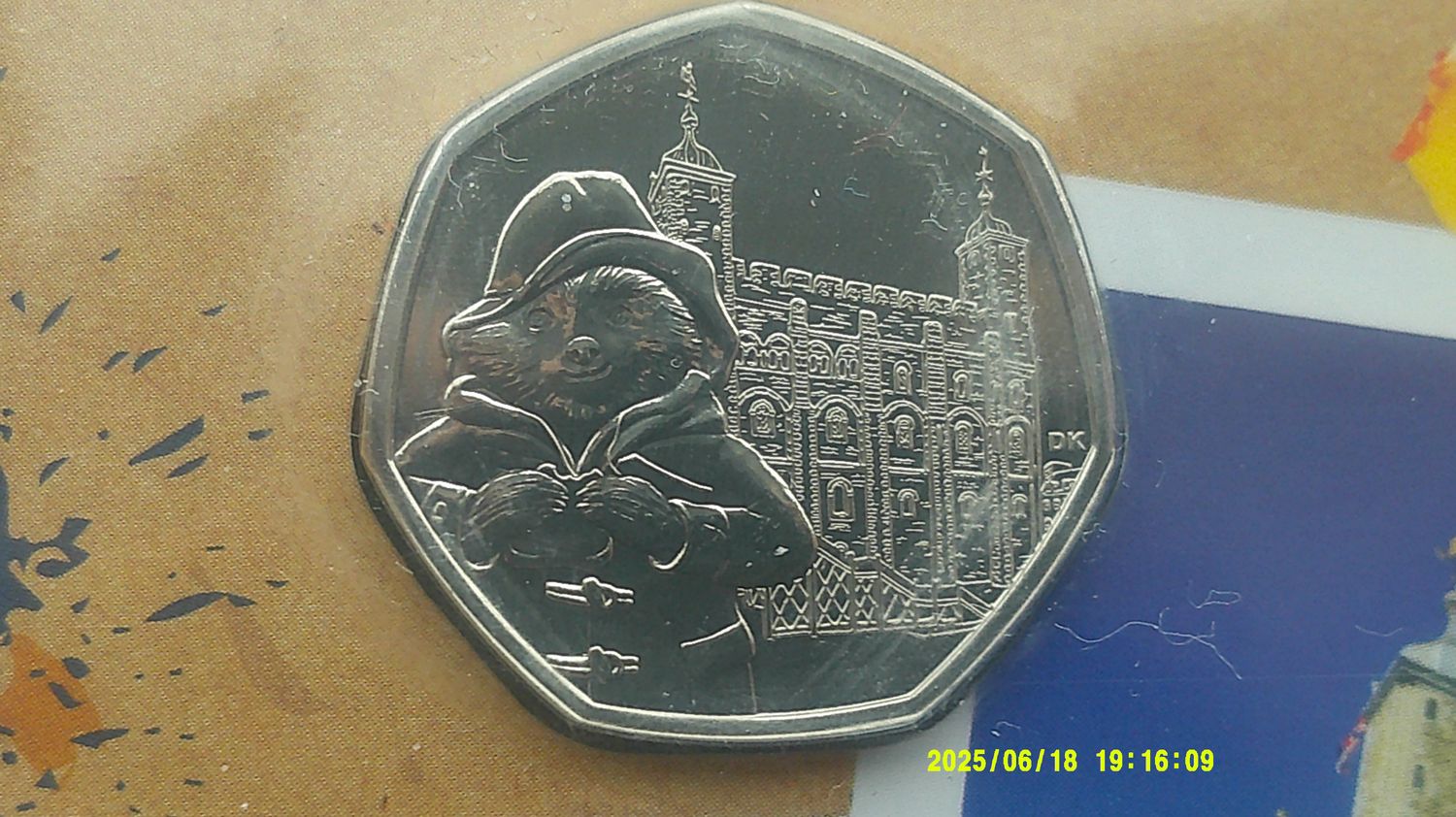 2019 - Fifty Pence (Paddington at the  Tower)