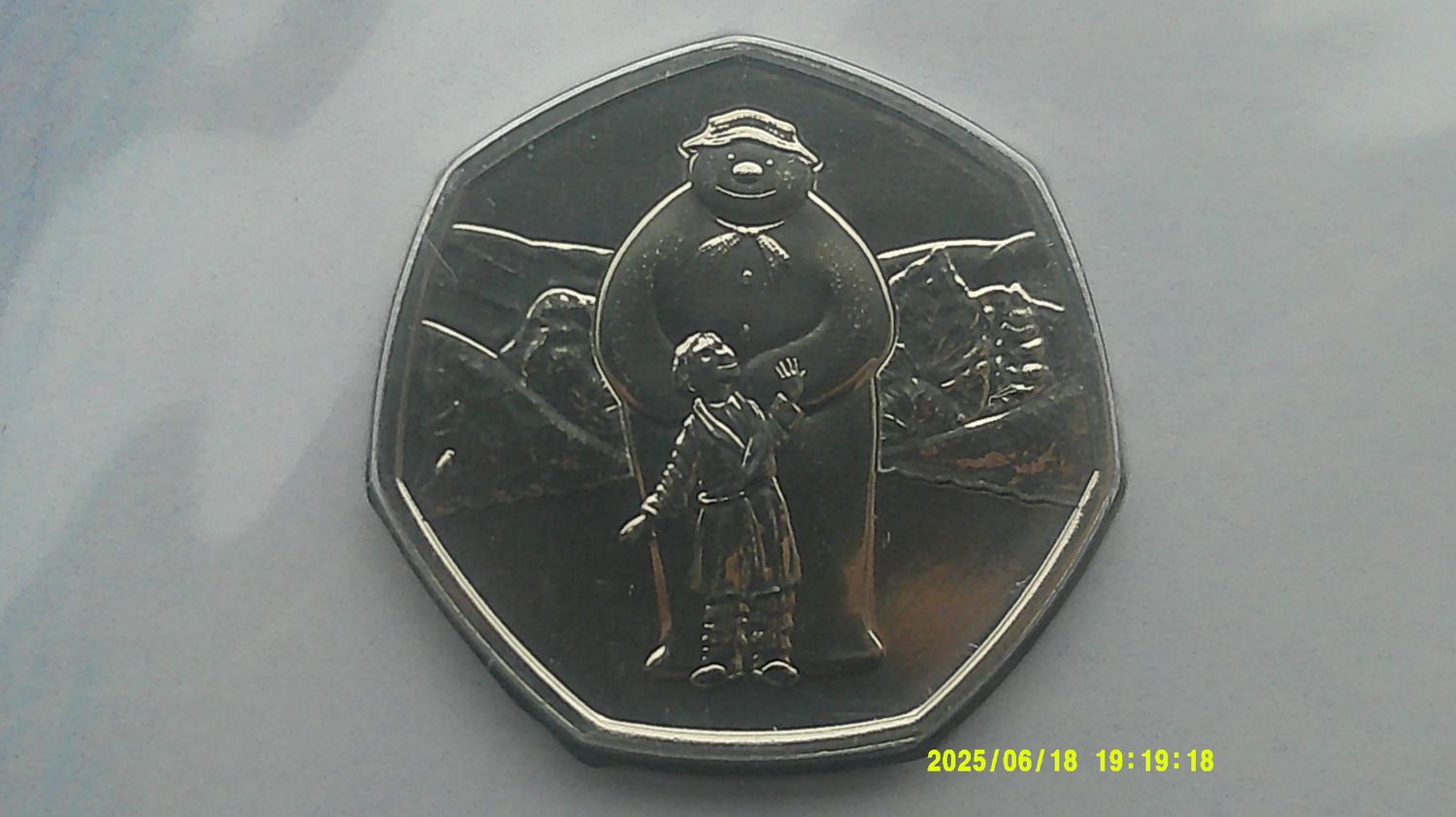 2019 - Fifty Pence (THe Snowman)