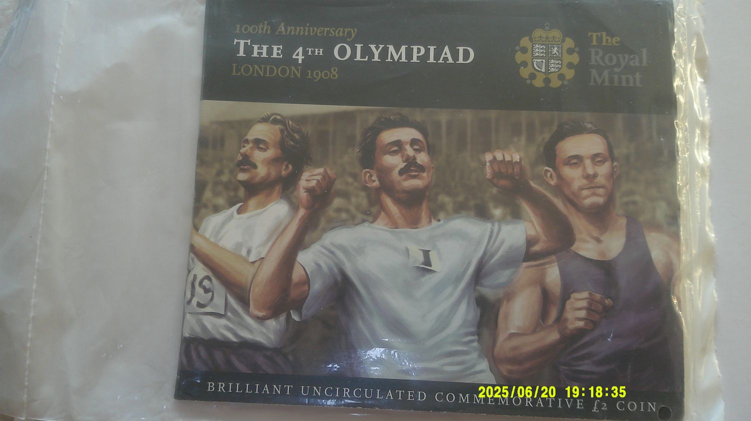 2007 - Two Pounds  (100th Anniversary of the 4th Olympiad)