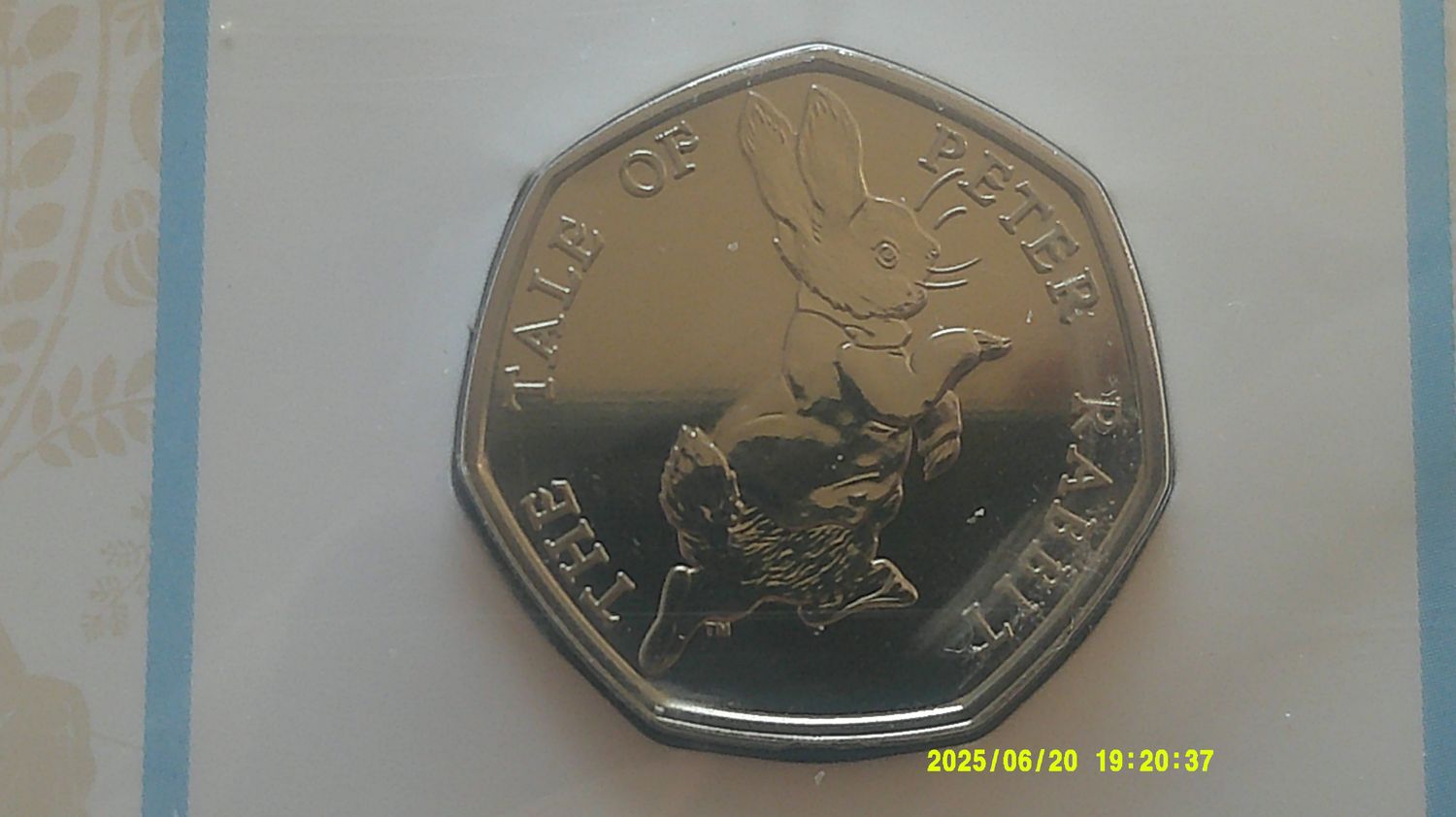 2017 - Fifty Pence (Peter Rabbit)
