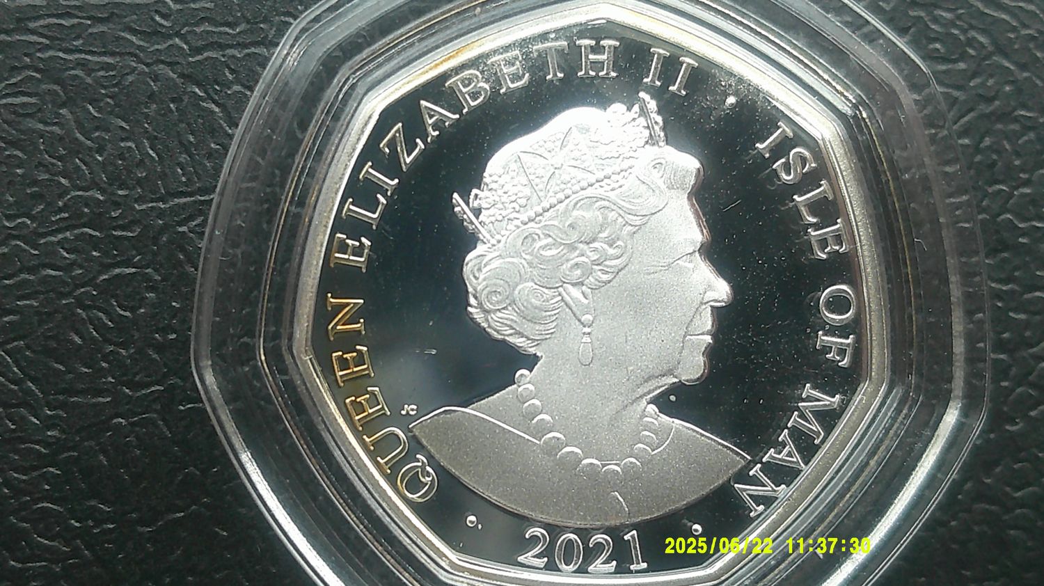 Isle of Man 50p Silver Set - 2021 (Queens 95th Birthday)  SDHR