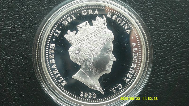 Alderney 3 Coin Silver Proof Set - 2020  (Dunkirk) MRPD