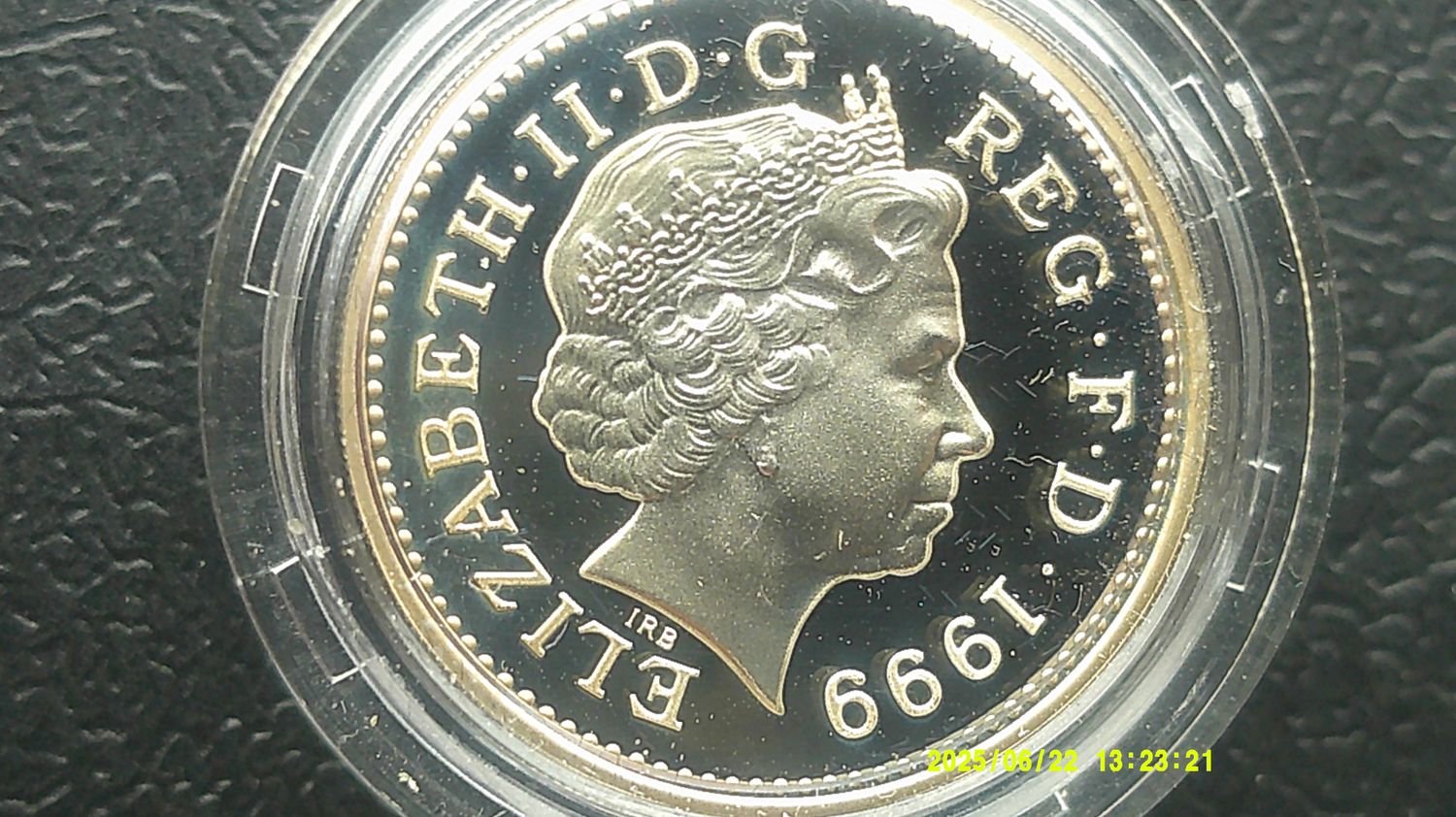 1999 Silver Proof  Piedfort £1   (Scotland)