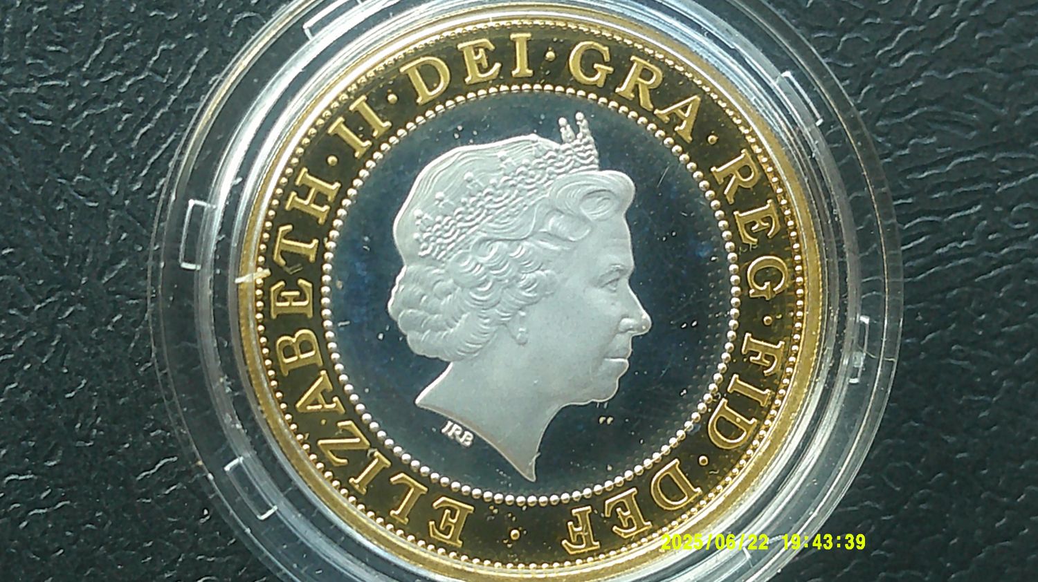 2008 - Silver Proof Two Pounds (4th Olympiad London Centenary) MRPD