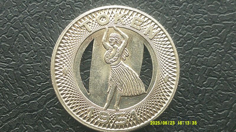 Honolulu Rapid Transit Company Ltd Token - 1951