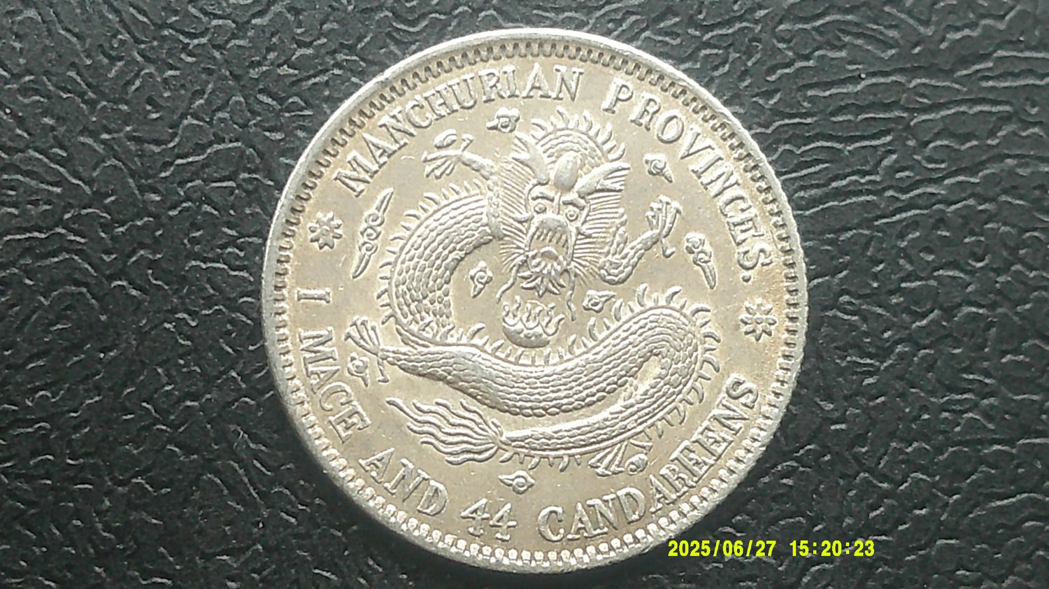 China Manchurian Provinces 20 Cents - 1914/1915