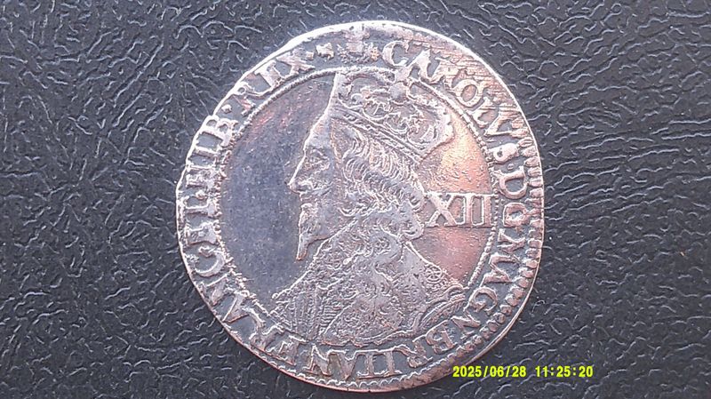 Charles Twelve Shillings - 1637-1642
