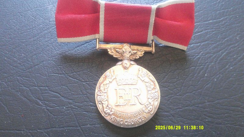 British Empire Medal to a  Female