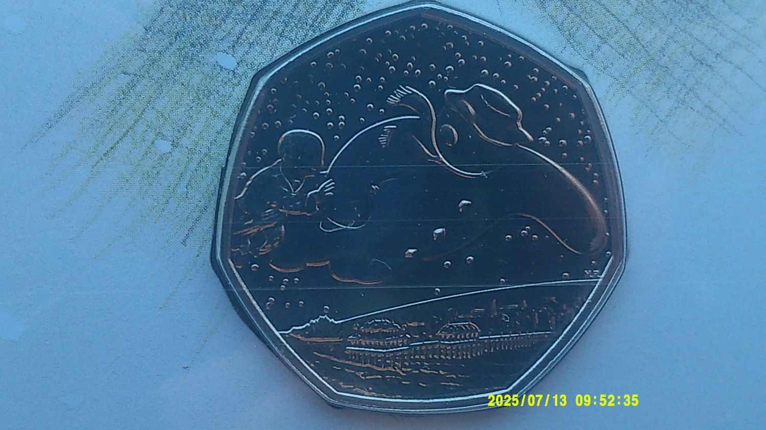 2018 - Fifty Pence (Snowman)