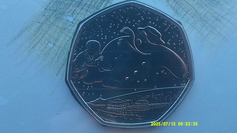 2018 - Fifty Pence (Snowman)