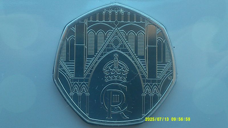 2023 - Fifty Pence (Coronation Charles III)