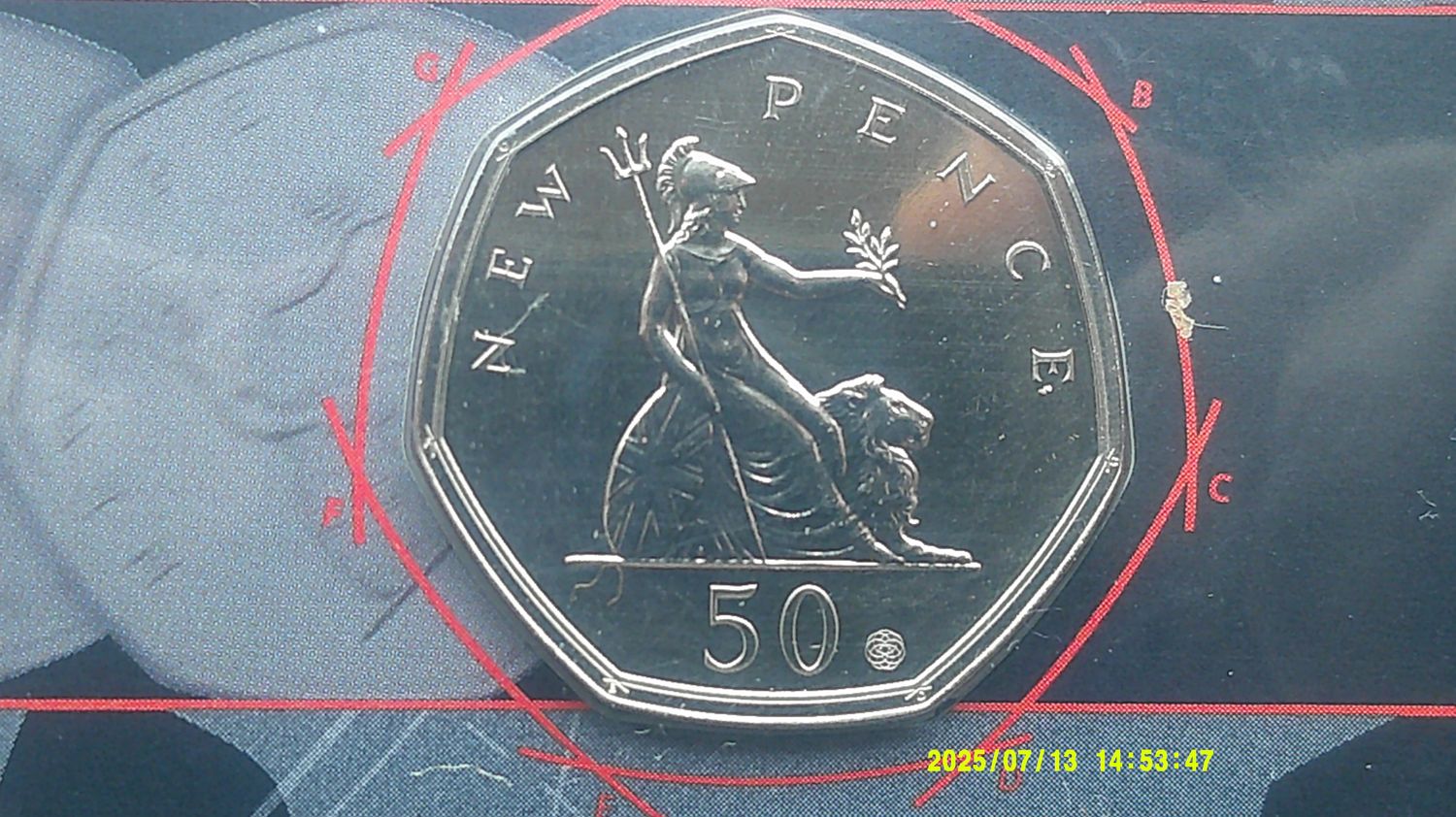 2019 - Fifty Pence (The Shape of a Revolution)