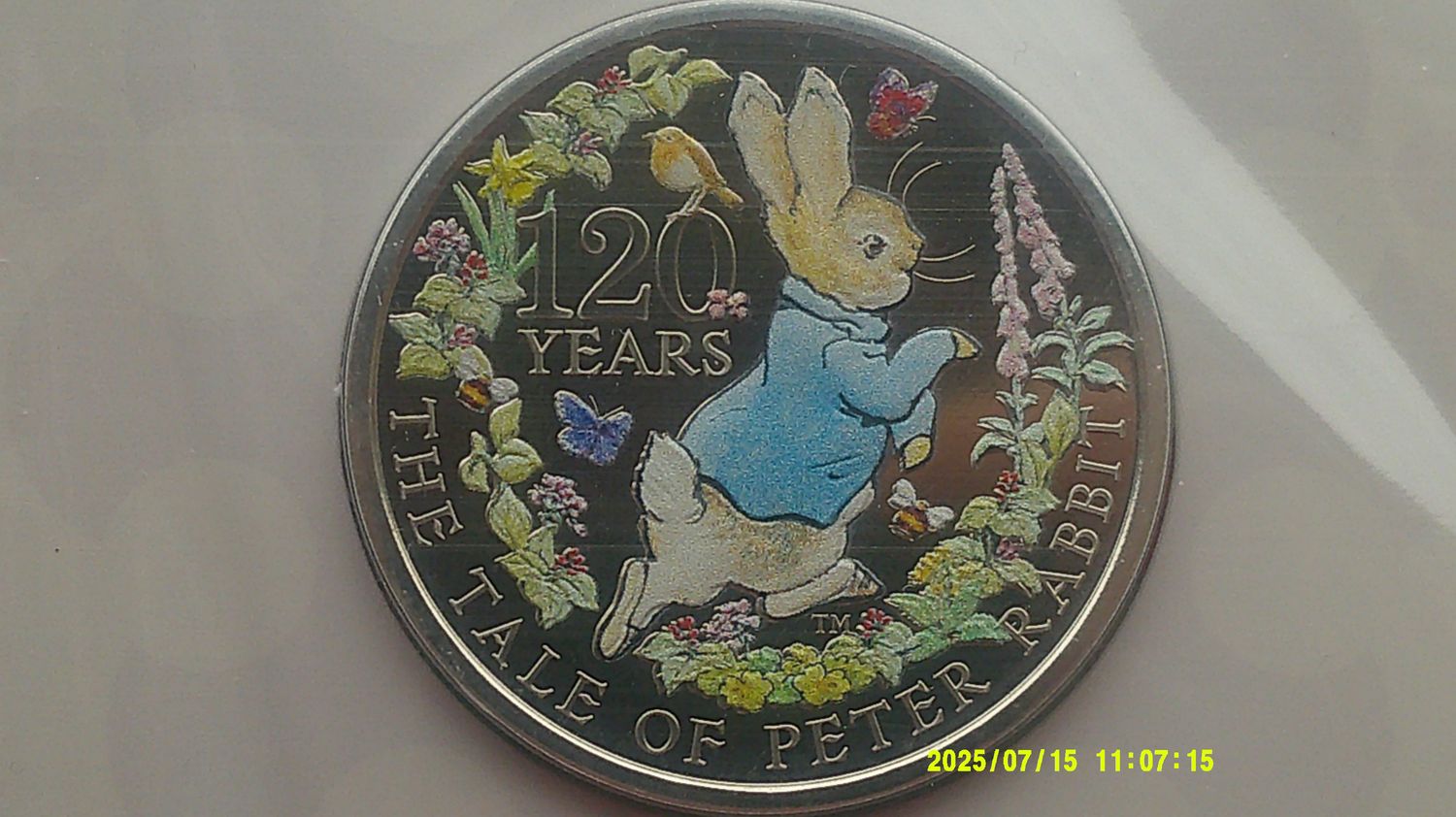 2022 - Five Pounds (Peter Rabbit Colourded)