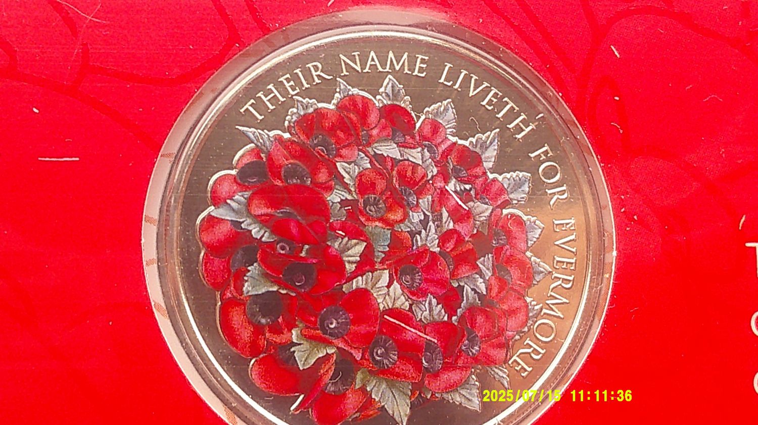 2016 - Five Pounds (Remembrance)